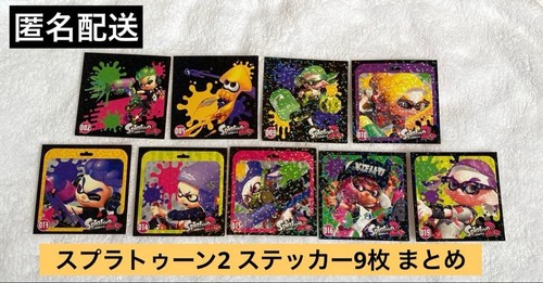 Splatoon candy sticker seal - splatoon,